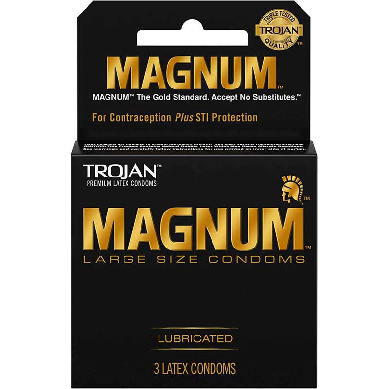 Preservativo Trojan Magnum 3 Unidades